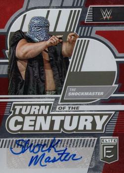 2023 Donruss Elite WWE - Turn of the Century Signatures Red #TC-SHK The Shockmaster Front