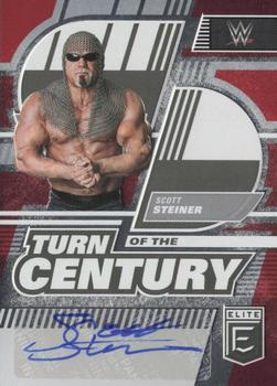 2023 Donruss Elite WWE - Turn of the Century Signatures Red #TC-SST Scott Steiner Front