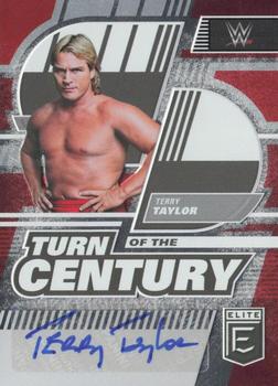 2023 Donruss Elite WWE - Turn of the Century Signatures Red #TC-TTL Terry Taylor Front