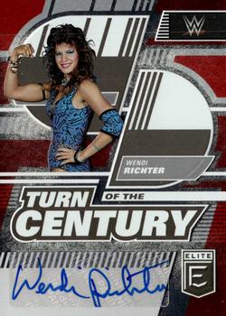 2023 Donruss Elite WWE - Turn of the Century Signatures Red #TC-WRC Wendi Richter Front