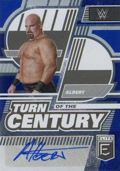 2023 Donruss Elite WWE - Turn of the Century Signatures Blue #TC-ALB Albert Front