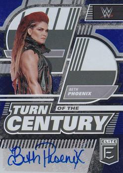 2023 Donruss Elite WWE - Turn of the Century Signatures Blue #TC-BPH Beth Phoenix Front