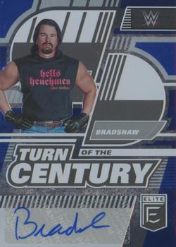 2023 Donruss Elite WWE - Turn of the Century Signatures Blue #TC-BSH Bradshaw Front
