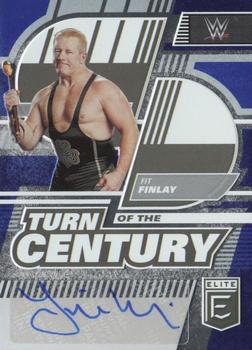 2023 Donruss Elite WWE - Turn of the Century Signatures Blue #TC-FFL Fit Finlay Front