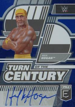 2023 Donruss Elite WWE - Turn of the Century Signatures Blue #TC-HHG Hulk Hogan Front