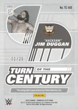 2023 Donruss Elite WWE - Turn of the Century Signatures Blue #TC-HJD 