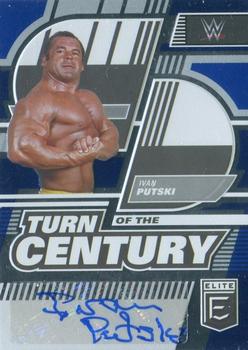 2023 Donruss Elite WWE - Turn of the Century Signatures Blue #TC-IVP Ivan Putski Front
