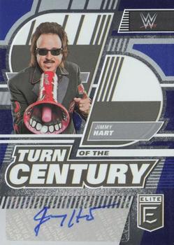 2023 Donruss Elite WWE - Turn of the Century Signatures Blue #TC-JHT Jimmy Hart Front