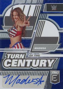 2023 Donruss Elite WWE - Turn of the Century Signatures Blue #TC-MDS Madusa Front
