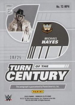 2023 Donruss Elite WWE - Turn of the Century Signatures Blue #TC-MPH Michael Hayes Back