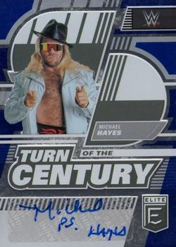 2023 Donruss Elite WWE - Turn of the Century Signatures Blue #TC-MPH Michael Hayes Front