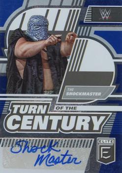 2023 Donruss Elite WWE - Turn of the Century Signatures Blue #TC-SHK The Shockmaster Front