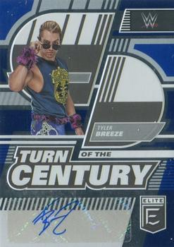 2023 Donruss Elite WWE - Turn of the Century Signatures Blue #TC-TBZ Tyler Breeze Front