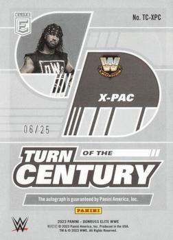 2023 Donruss Elite WWE - Turn of the Century Signatures Blue #TC-XPC X-Pac Back