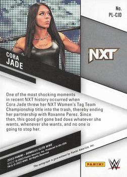 2023 Donruss Elite WWE - Pen Pals #PL-CJD Cora Jade Back