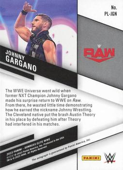 2023 Donruss Elite WWE - Pen Pals #PL-JGN Johnny Gargano Back