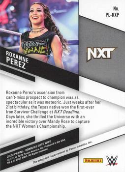 2023 Donruss Elite WWE - Pen Pals #PL-RXP Roxanne Perez Back