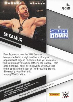 2023 Donruss Elite WWE - Pen Pals #PL-SHM Sheamus Back