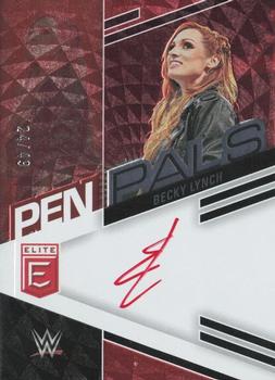 2023 Donruss Elite WWE - Pen Pals Red #PL-BLY Becky Lynch Front