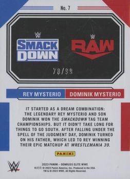 2023 Donruss Elite WWE - Family Lineage Red #7 Rey Mysterio / 