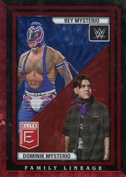 2023 Donruss Elite WWE - Family Lineage Red #7 Rey Mysterio / 