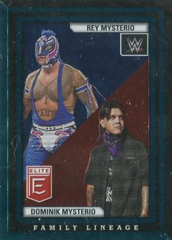 2023 Donruss Elite WWE - Family Lineage Teal #7 Rey Mysterio / 