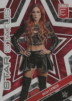 2023 Donruss Elite WWE - Star Status Red #17 Becky Lynch Front
