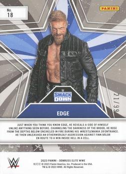 2023 Donruss Elite WWE - Star Status Red #18 Edge Back