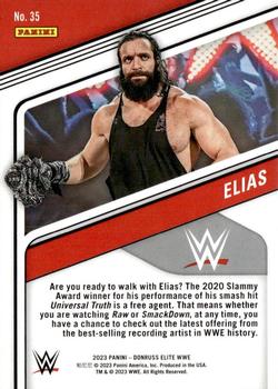 2023 Donruss Elite WWE - Red #35 Elias Back