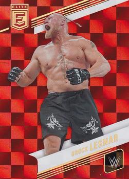 2023 Donruss Elite WWE - Red #36 Brock Lesnar Front