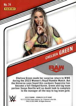 2023 Donruss Elite WWE - Red #74 Chelsea Green Back