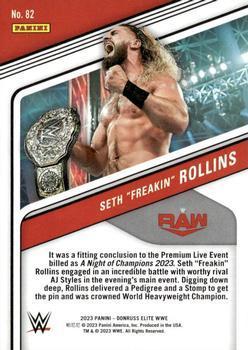 2023 Donruss Elite WWE - Red #82 Seth 