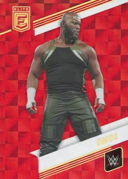 2023 Donruss Elite WWE - Red #87 Omos Front