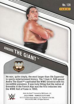 2023 Donruss Elite WWE - Red #128 Andre The Giant Back