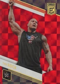 2023 Donruss Elite WWE - Red #142 The Rock Front