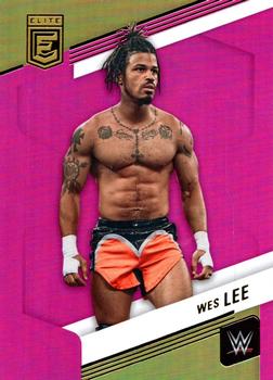 2023 Donruss Elite WWE - Pink #21 Wes Lee Front