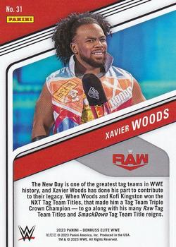 2023 Donruss Elite WWE - Pink #31 Xavier Woods Back