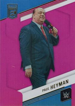 2023 Donruss Elite WWE - Pink #32 Paul Heyman Front