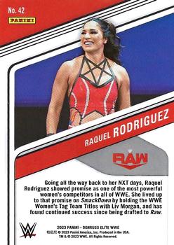 2023 Donruss Elite WWE - Pink #42 Raquel Rodriguez Back