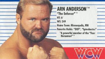 1990-91 Galoob WCW Figure Cards #NNO Arn Anderson Front