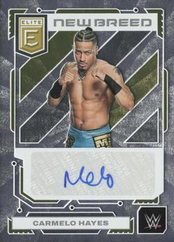 2023 Donruss Elite WWE - New Breed Autographs #NB-CHY Carmelo Hayes Front
