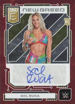 2023 Donruss Elite WWE - New Breed Autographs Red #NB-SRC Sol Ruca Front