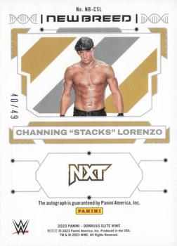 2023 Donruss Elite WWE - New Breed Autographs Red #NB-CSL Channing 