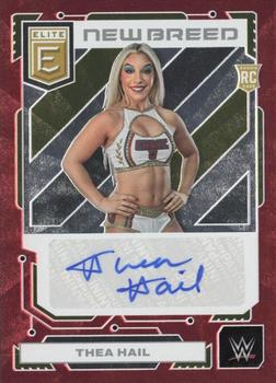 2023 Donruss Elite WWE - New Breed Autographs Red #NB-THL Thea Hail Front