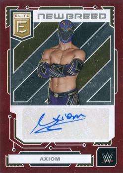 2023 Donruss Elite WWE - New Breed Autographs Red #NB-AXM Axiom Front