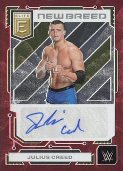 2023 Donruss Elite WWE - New Breed Autographs Red #NB-JCR Julius Creed Front
