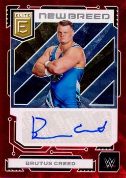 2023 Donruss Elite WWE - New Breed Autographs Red #NB-BCR Brutus Creed Front