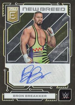 2023 Donruss Elite WWE - New Breed Autographs Gold #NB-BBK Bron Breakker Front