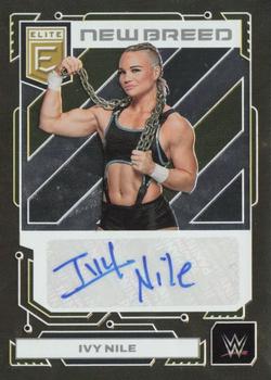 2023 Donruss Elite WWE - New Breed Autographs Gold #NB-INL Ivy Nile Front