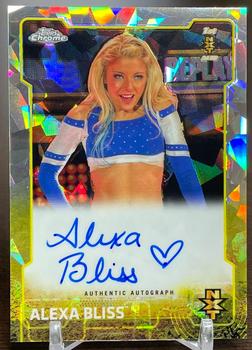 2015 Topps Chrome WWE - NXT Autographs Atomic Refractor #NNO Alexa Bliss Front